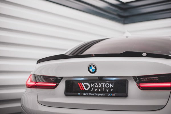 Maxton Spoiler Cap BMW 3 G20 - Gloss Black