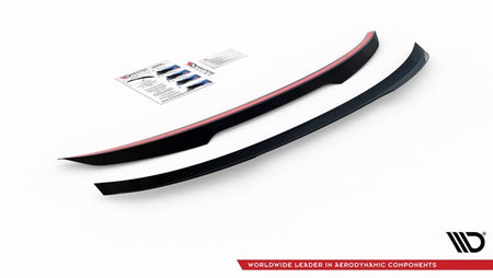 Maxton Spoiler Cap BMW 3 G20 - Gloss Black
