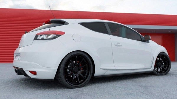 Maxton Side Skirts Diffusers Renault Megane 3 RS - Gloss Black