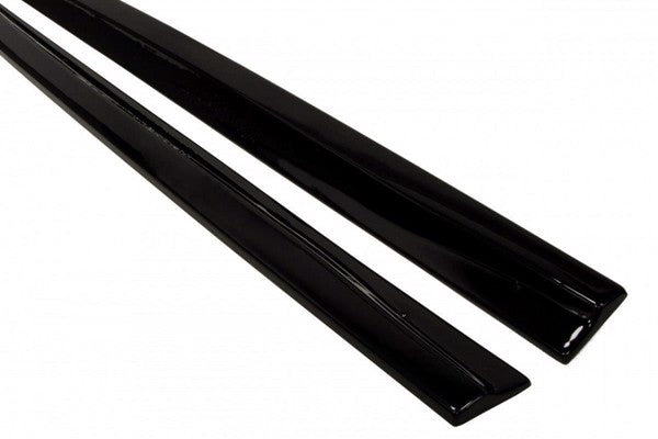 Maxton Side Skirts Diffusers Renault Megane 3 RS - Gloss Black