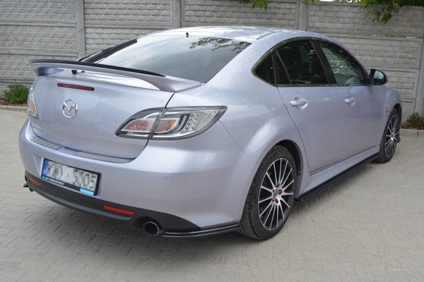 Maxton Spoiler Extension Mazda 6 Mk2 Sport Hatch (Gh-Series) Preface - Gloss Black