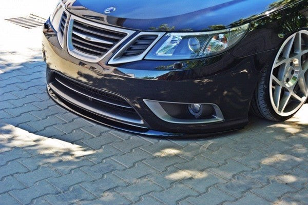 Maxton Front Splitter Saab 9-3 Turbo X - Gloss Black
