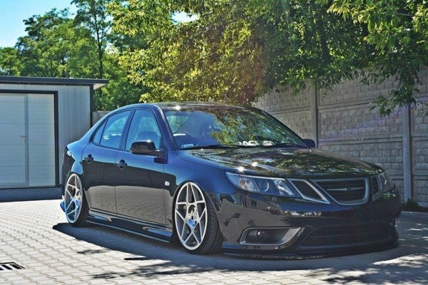 Maxton Front Splitter Saab 9-3 Turbo X - Gloss Black