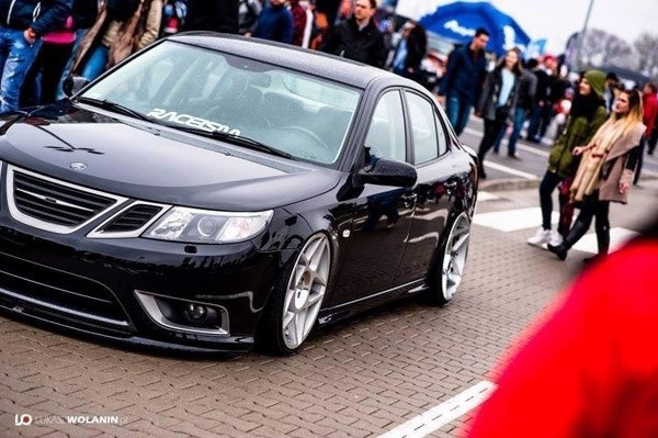Maxton Front Splitter Saab 9-3 Turbo X - Gloss Black