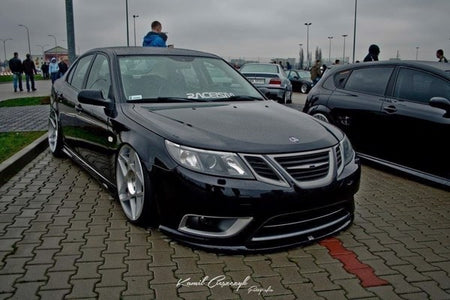 Maxton Front Splitter Saab 9-3 Turbo X - Gloss Black