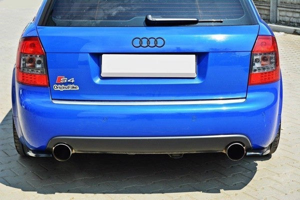 Maxton Rear Side Splitters Audi S4 B6 Avant - Gloss Black