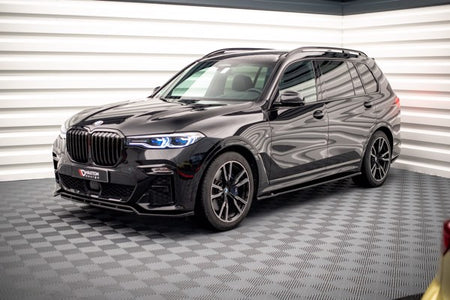 Maxton Side Skirts Diffusers BMW X7 M G07 - Gloss Black