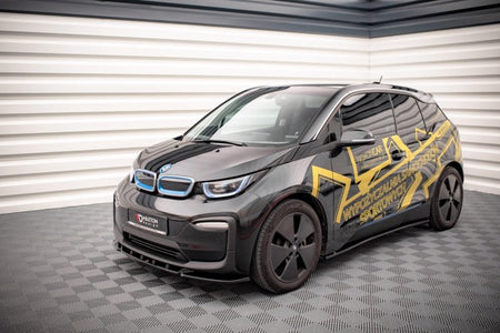Maxton Side Skirts Diffusers BMW I3 Mk1 Facelift - Gloss Black