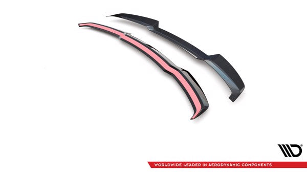 Maxton Upper Spoiler Cap Audi RSQ8 Mk1 - Gloss Black