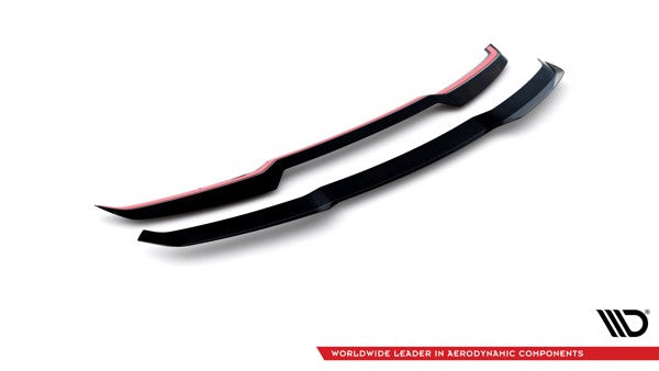 Maxton Upper Spoiler Cap Audi RSQ8 Mk1 - Gloss Black