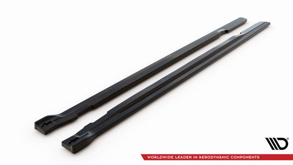 Maxton Side Skirts Diffusers Mercedes-Amg Glb 35 X247 - Gloss Black