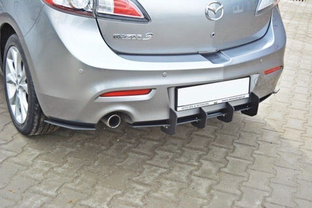 Maxton Mazda 3 Mk2 Sport (Preface) Rear Diffuser & Rear Side Splitters