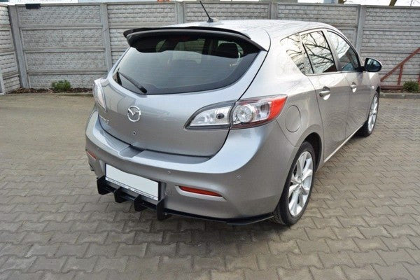Maxton Mazda 3 Mk2 Sport (Preface) Rear Diffuser & Rear Side Splitters