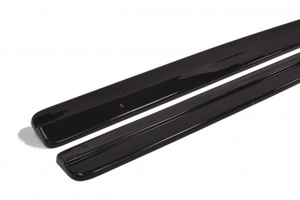 Maxton Side Skirts Diffusers Mazda 3 Mk2 Sport (Preface) - Gloss Black