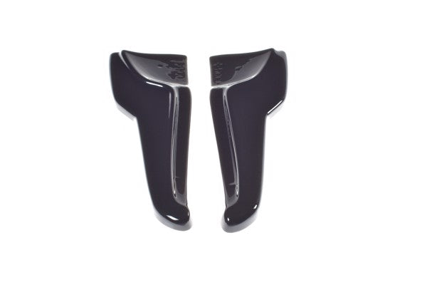 Maxton Rear Side Splitters V.2 Tesla Model X  - Gloss Black