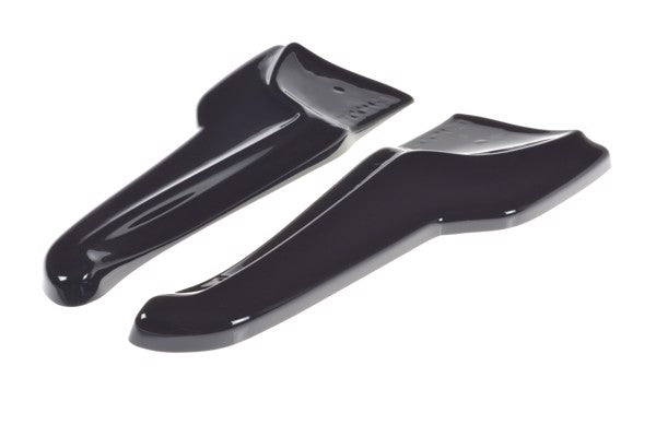 Maxton Rear Side Splitters V.2 Tesla Model X  - Gloss Black