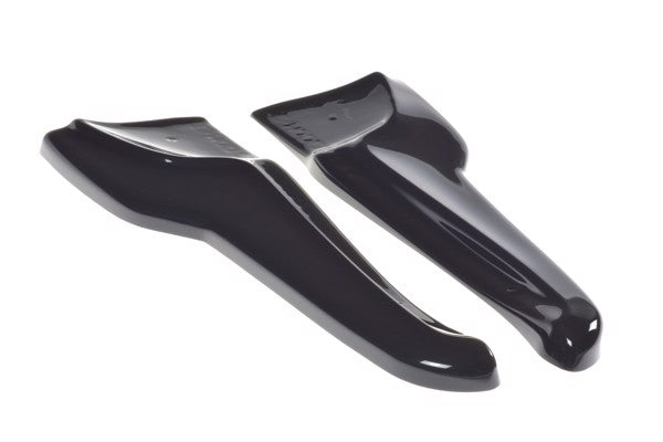 Maxton Rear Side Splitters V.2 Tesla Model X  - Gloss Black