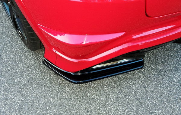 Maxton Rear Side Splitters Honda Civic VIii Type-R Gp - Gloss Black