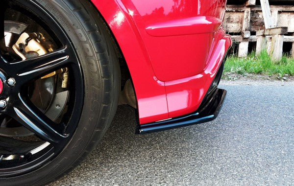 Maxton Rear Side Splitters Honda Civic VIii Type-R Gp - Gloss Black