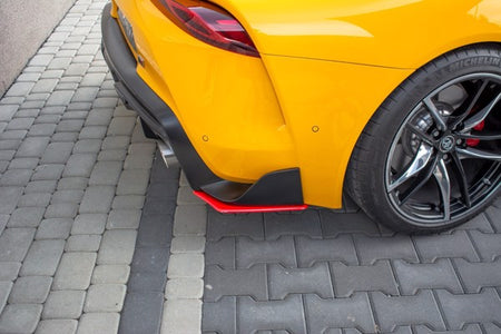 Maxton Rear Side Splitters V.2 Toyota Supra Mk5 - Gloss Black
