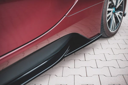 Maxton Side Skirts Diffusers BMW I8 - Gloss Black