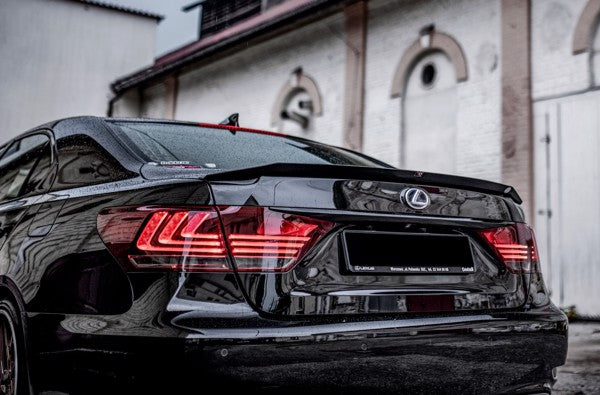 Maxton Spoiler Cap Lexus Ls Mk4 Facelift - Gloss Black
