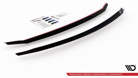 Maxton Spoiler Cap Lexus Ls Mk4 Facelift - Gloss Black