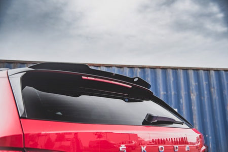 Maxton Spoiler Cap Skoda Kamiq - Gloss Black