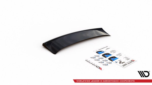 Maxton Central Rear Splitter For Audi S8 D3 - Gloss Black