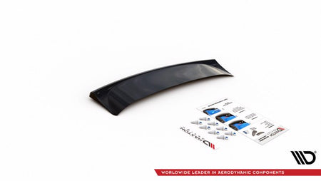 Maxton Central Rear Splitter For Audi S8 D3 - Gloss Black