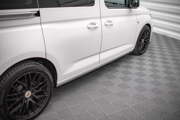 Maxton Side Skirts Diffusers Volkswagen Caddy Mk5 - Gloss Black