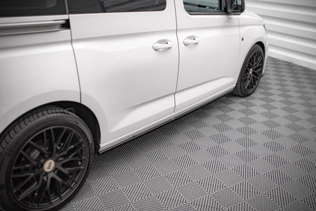Maxton Side Skirts Diffusers Volkswagen Caddy Mk5 - Gloss Black