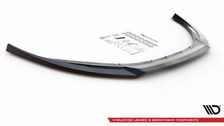 Maxton Front Splitter V.2 Volvo V70 Mk3 - Gloss Black