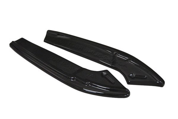 Maxton Rear Side Splitters Audi A4 B9 S-Line - Gloss Black