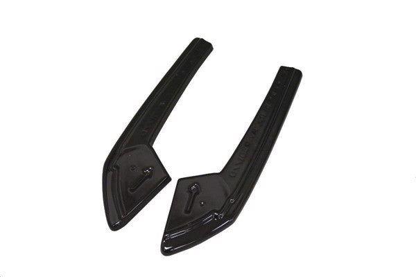 Maxton Rear Side Splitters Audi A4 B9 S-Line - Gloss Black