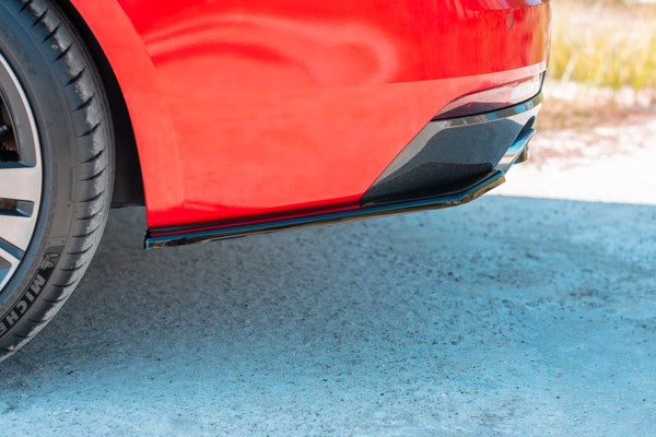 Maxton Rear Side Splitters Peugeot 508 Sw Mk2 - Gloss Black