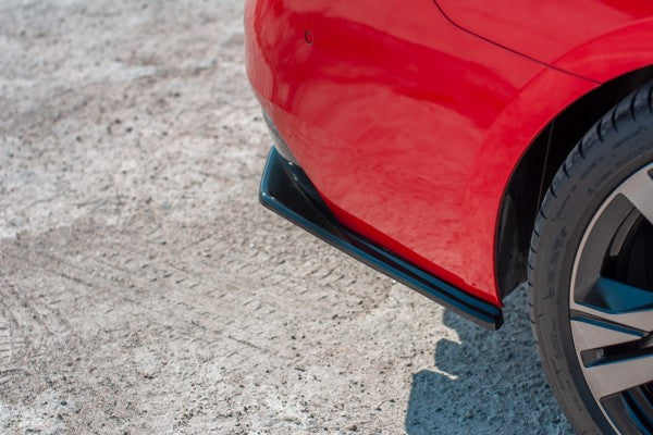 Maxton Rear Side Splitters Peugeot 508 Sw Mk2 - Gloss Black