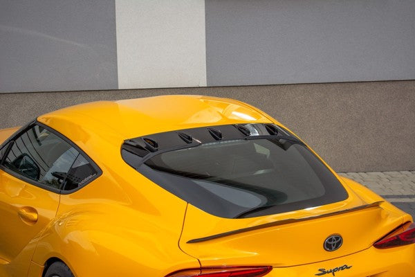 Maxton The Extension Of The Rear Window Toyota Supra Mk5 - Gloss Black