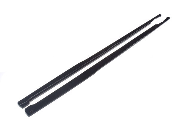 Maxton Side Skirts Diffusers Volkswagen Passat R-Line B8 - Gloss Black
