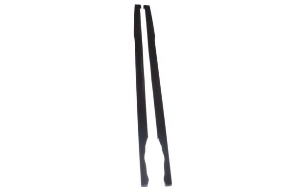 Maxton Side Skirts Diffusers Volkswagen Passat R-Line B8 - Gloss Black