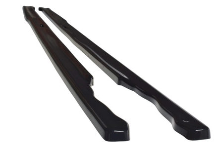 Maxton Side Skirts Diffusers Volkswagen Passat R-Line B8 - Gloss Black