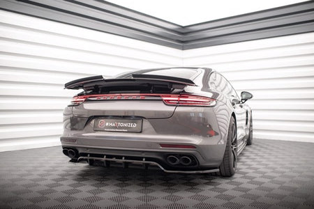 Maxton Spoiler Cap Porsche Panamera Turbo / Gts 971 - Gloss Black