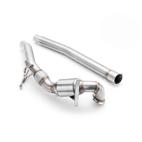 RM Motors Downpipe SKODA Octavia Mk3 1.8 TSI + CATALYST Emission standard - Euro 3, Capacity - 100 mm