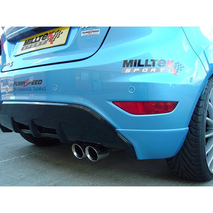 Milltek cat-back udstødning til Ford Fiesta MK7 1.6-liter Duratec Ti-VCT AND Zetec S – billede 4