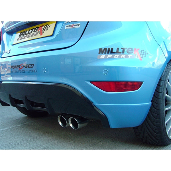 Milltek cat-back udstødning til Ford Fiesta MK7 1.6-liter Duratec Ti-VCT AND Zetec S – billede 4