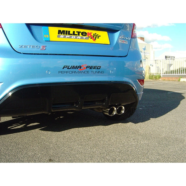 Milltek cat-back udstødning til Ford Fiesta MK7 1.6-liter Duratec Ti-VCT AND Zetec S – billede 5