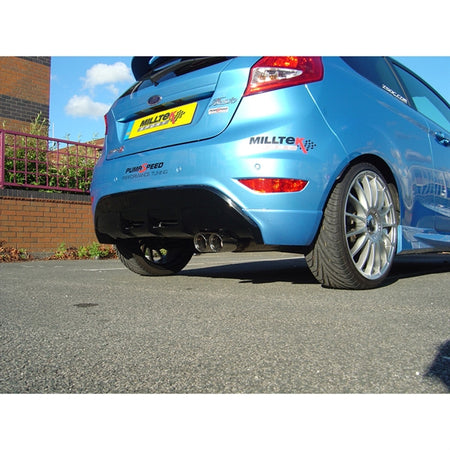 Milltek Cat-back Ford Fiesta MK7 1.6-litre Duratec Ti-VCT AND Zetec S