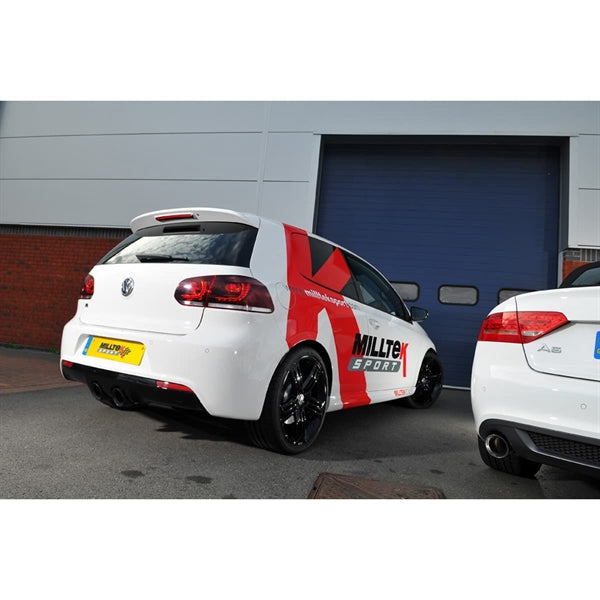 Milltek Cat-back Volkswagen Golf Mk6 R 2.0 TFSI 270PS
