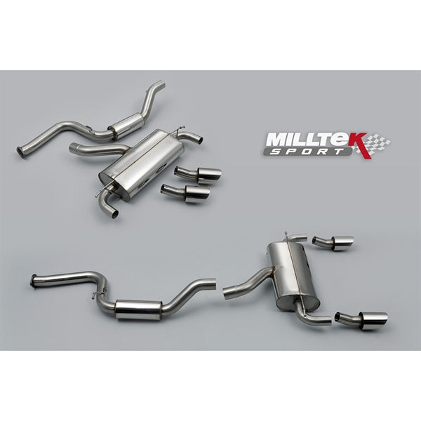 Milltek Cat-back Ford Focus MK2 RS 2.5T 305PS
