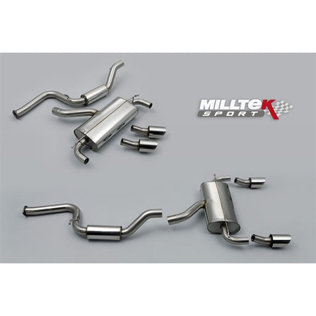 Milltek Cat-back Ford Focus MK2 RS 2.5T 305PS